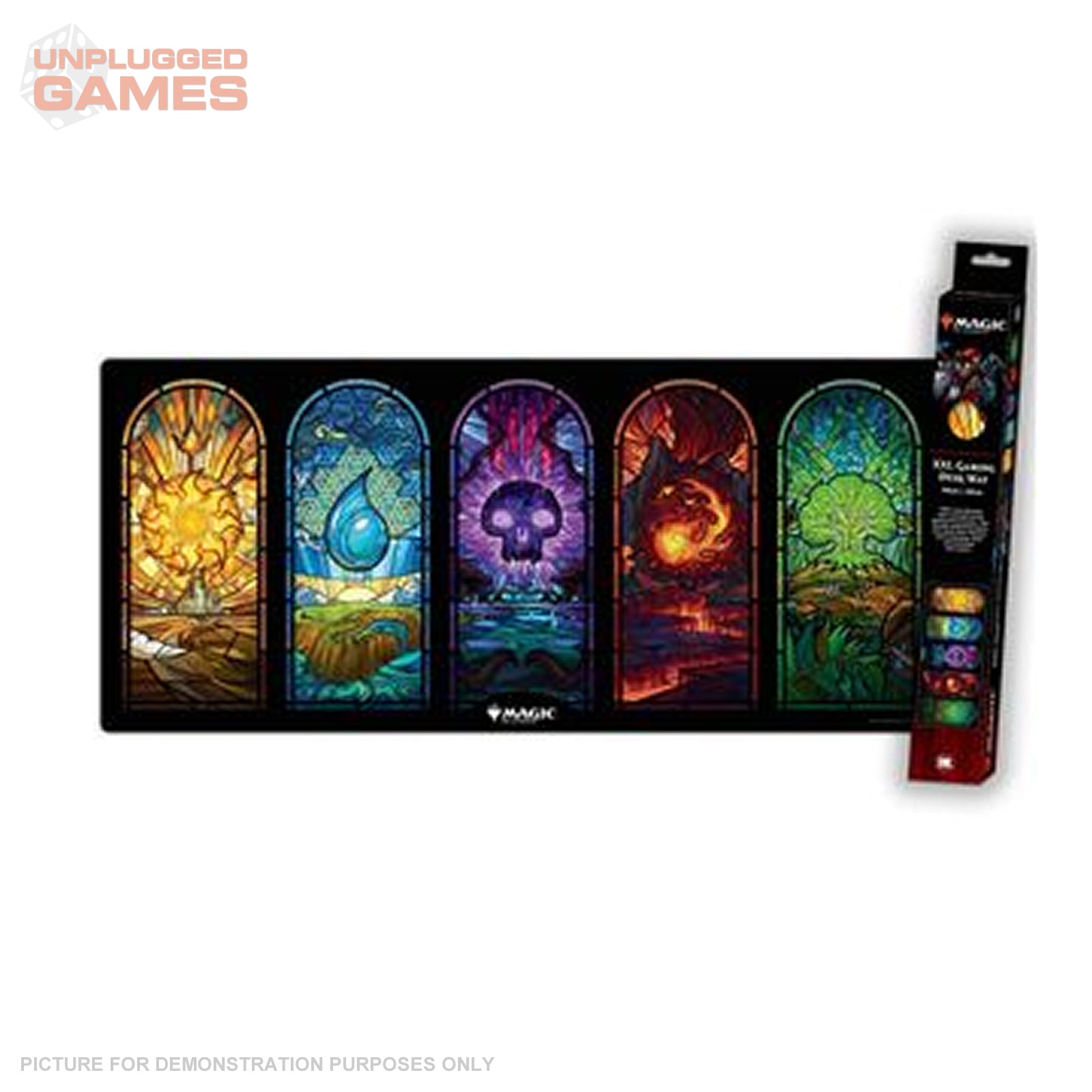 Magic The Gathering - Stained Glass - XXL Gaming Mat